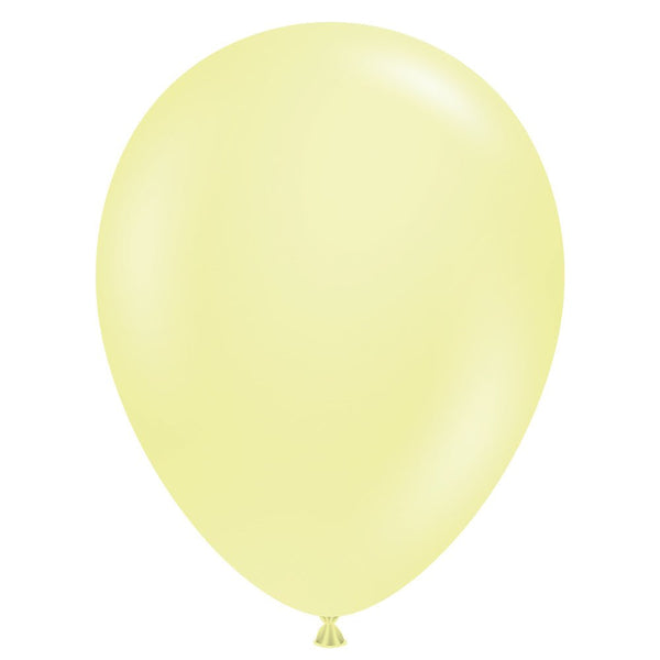 11 inch TUFTEX LEMONADE YELLOW - LA Balloons