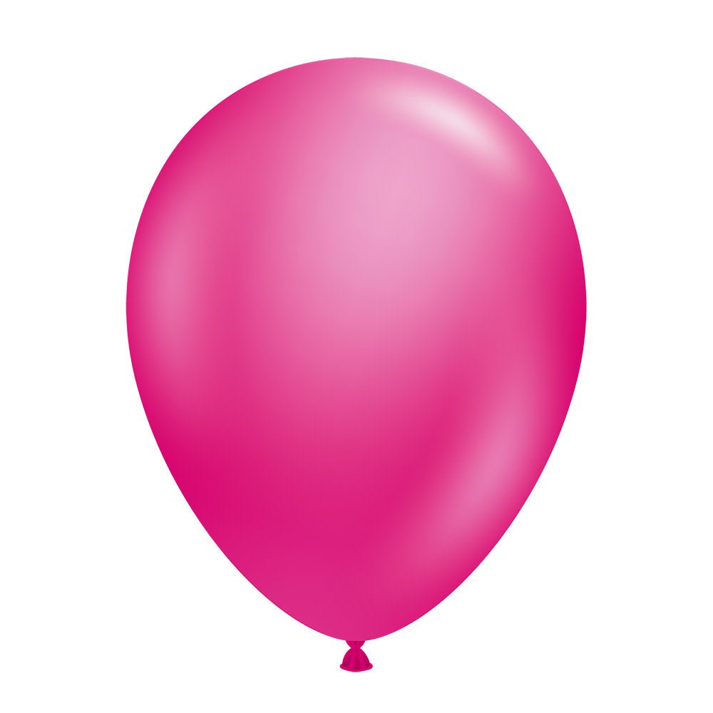 11 inch TUFTEX METALLIC FUCHSIA - LA Balloons