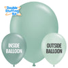 11 inch TUFTEX PASTEL MINT - DOUBLE - STUFFING KIT - LA Balloons