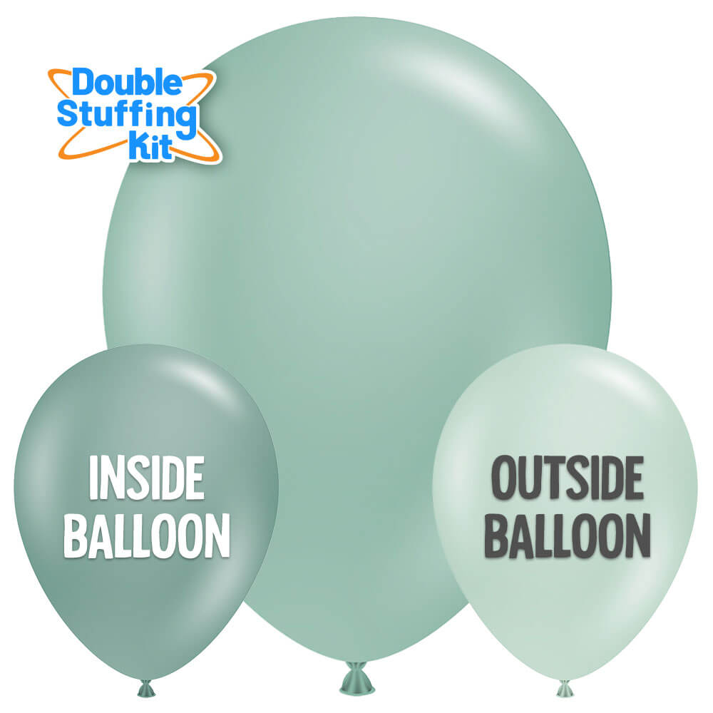 11 inch TUFTEX PASTEL MINT - DOUBLE-STUFFING KIT
