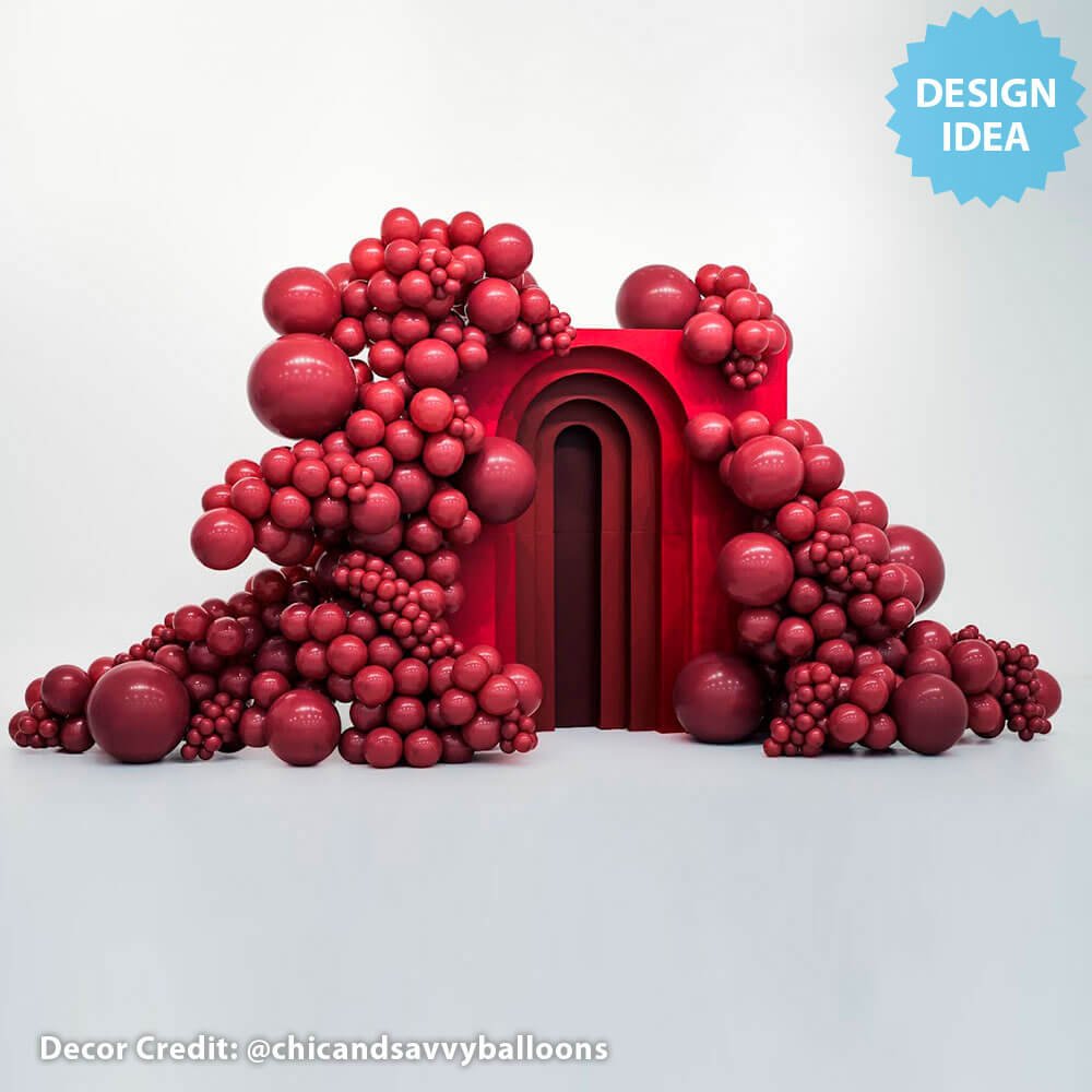 11 inch TUFTEX SAMBA BURGUNDY - LA Balloons