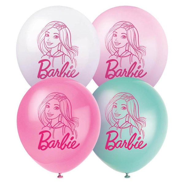 12 inch BARBIE (8 PK) - LA Balloons