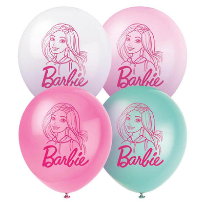 12 inch BARBIE (8 PK) - LA Balloons