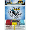 12 inch BATMAN (8 PK) - LA Balloons
