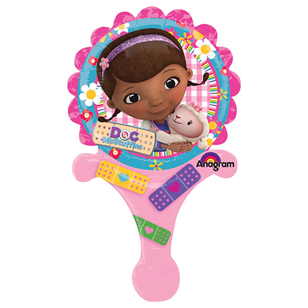 12 inch DOC MCSTUFFINS INFLATE-A-FUN
