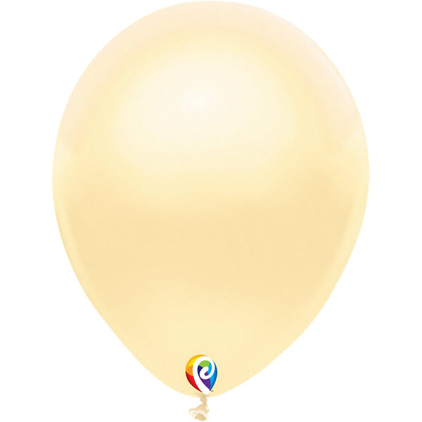 12 inch FUNSATIONAL PEARL IVORY - LA Balloons