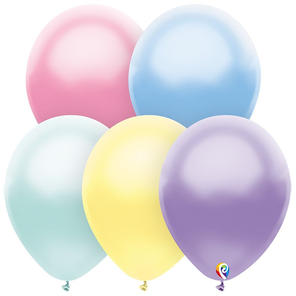12 inch FUNSATIONAL PEARL PASTEL ASSORTMENT - LA Balloons