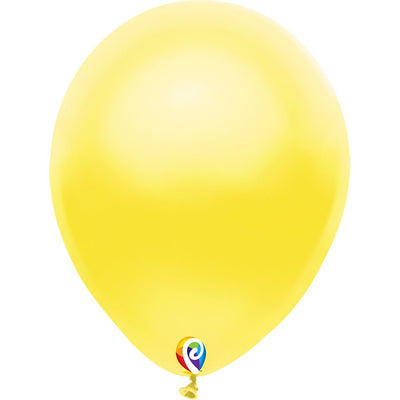 12 inch FUNSATIONAL PEARL YELLOW - LA Balloons