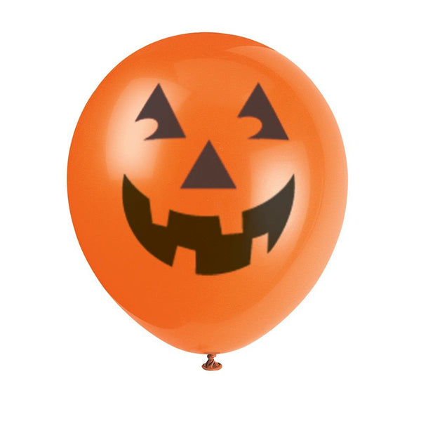 12 inch PUMPKIN (6 PK) - LA Balloons