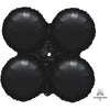 13 inch MAGICARCH SMALL - METALLIC BLACK (AIR - FILL ONLY) - LA Balloons