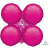13 inch MAGICARCH SMALL - METALLIC FUCHSIA (AIR - FILL ONLY) - LA Balloons