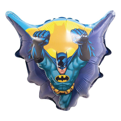 14 inch BATMAN ACTION MINI SHAPE BALLOON (AIR - FILL ONLY) - LA Balloons