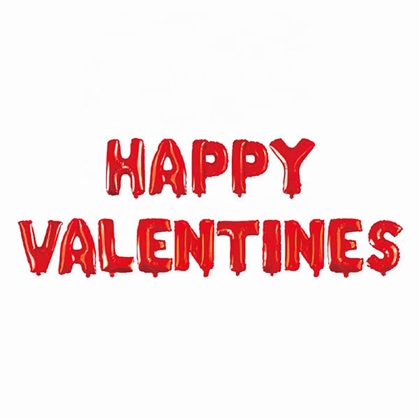 16 inch HAPPY VALENTINES (AIR FILLED) - LA Balloons