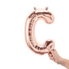 16 inch LETTER C - NORTHSTAR - ROSE GOLD (AIR - FILL ONLY) - LA Balloons