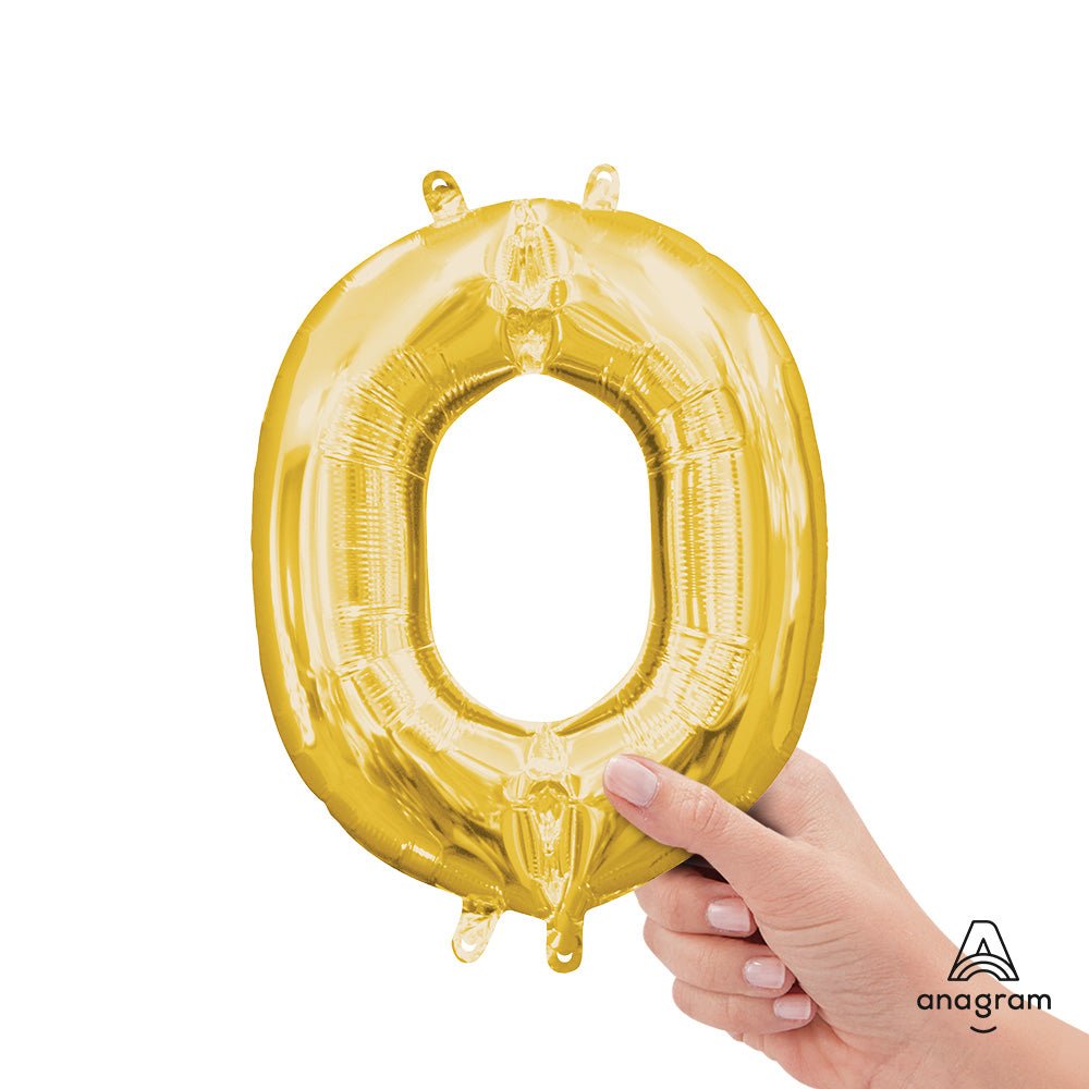 16 inch LETTER O - ANAGRAM - GOLD (AIR-FILL ONLY)