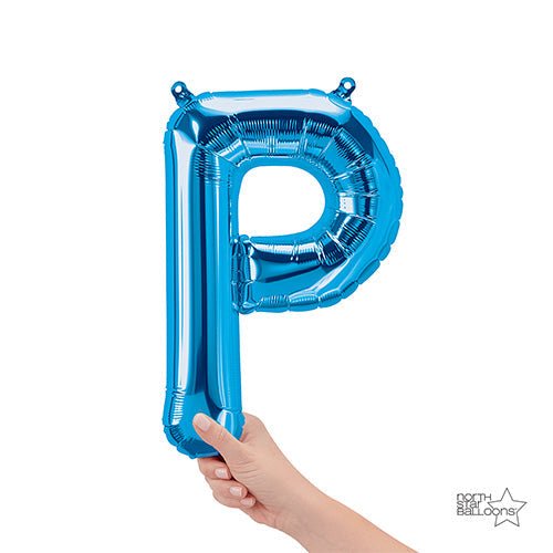 16 inch LETTER P - NORTHSTAR - BLUE (AIR-FILL ONLY)