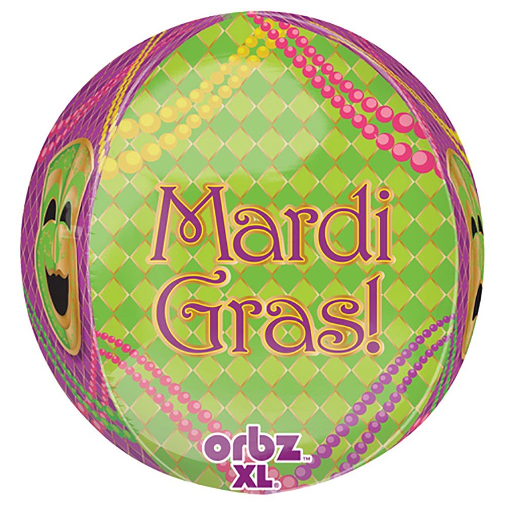 16 inch MARDI GRAS PARTY ORBZ
