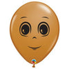 16 inch MASCULINE FACE - MOCHA BROWN - LA Balloons
