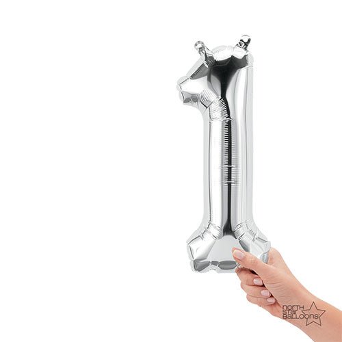 16 inch NUMBER 1 - NORTHSTAR - SILVER (AIR -FILL ONLY)