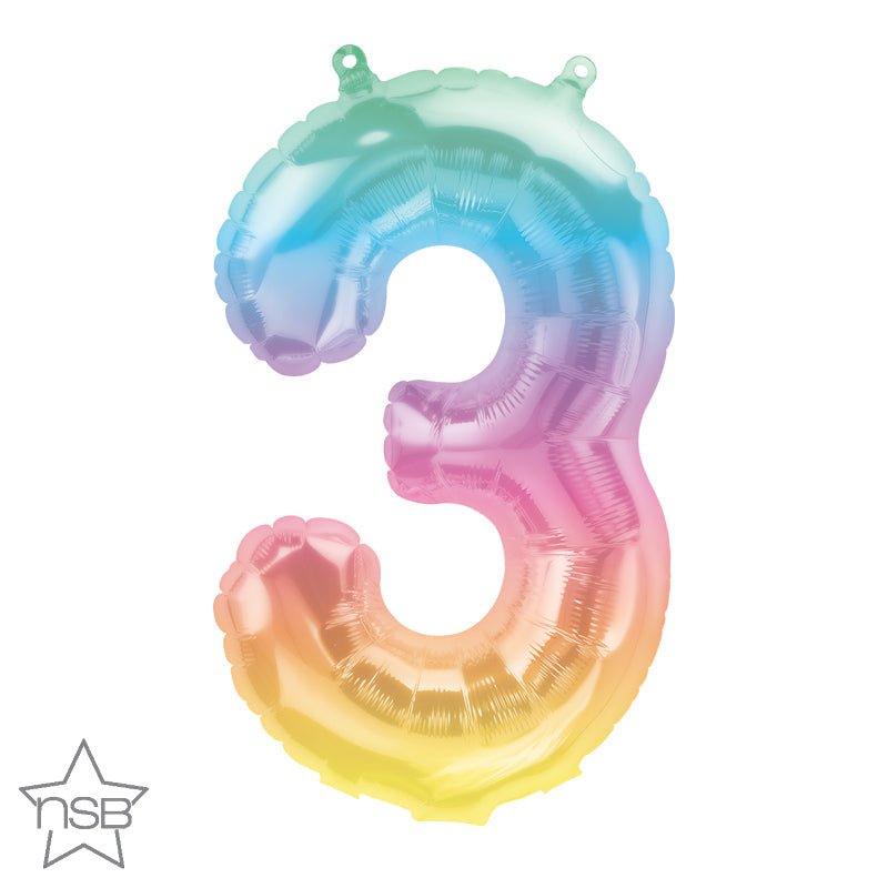 16 inch NUMBER 3 - JELLI OMBRE (AIR-FILL ONLY)