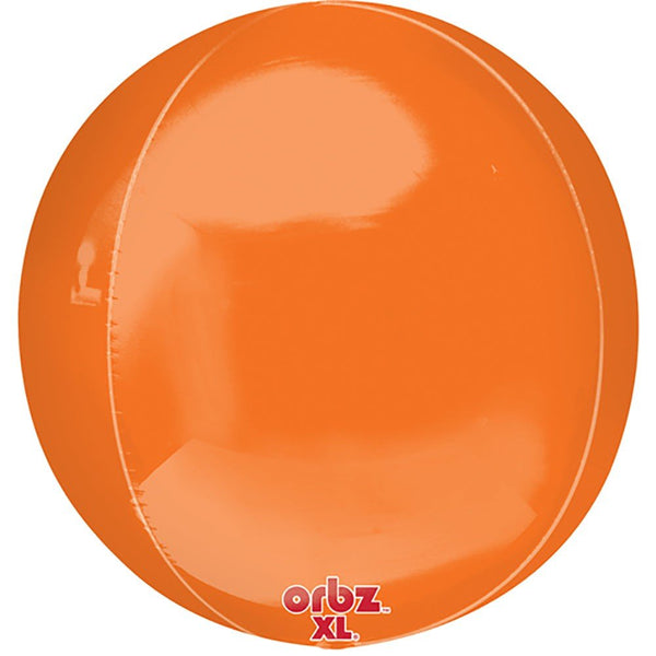 16 inch ORANGE ORBZ - LA Balloons