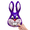 16 inch RABBIT - PURPLE MINI SHAPE (AIR - FILL ONLY) - LA Balloons