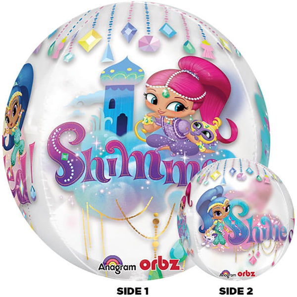 16 inch SHIMMER AND SHINE ORBZ - LA Balloons