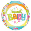 16 inch SWEET BABY MOON ORBZ - LA Balloons