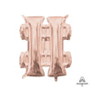 16 inch SYMBOL  - ANAGRAM - ROSE GOLD (AIR - FILL ONLY) - LA Balloons