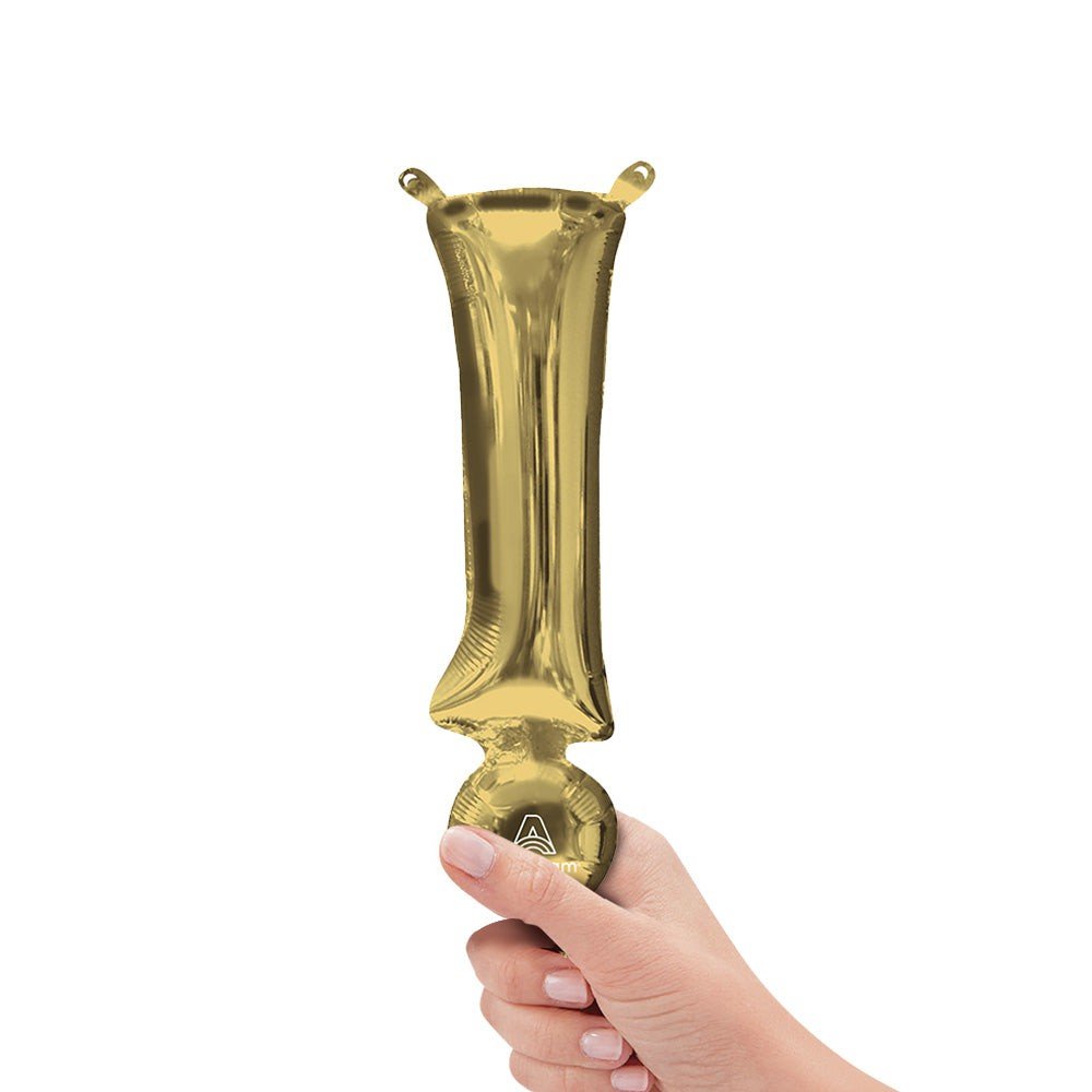 16 inch SYMBOL ! - ANAGRAM - WHITE GOLD (AIR-FILL ONLY)