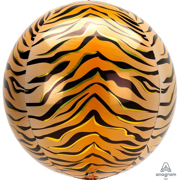 16 inch TIGER PRINT ORBZ - LA Balloons