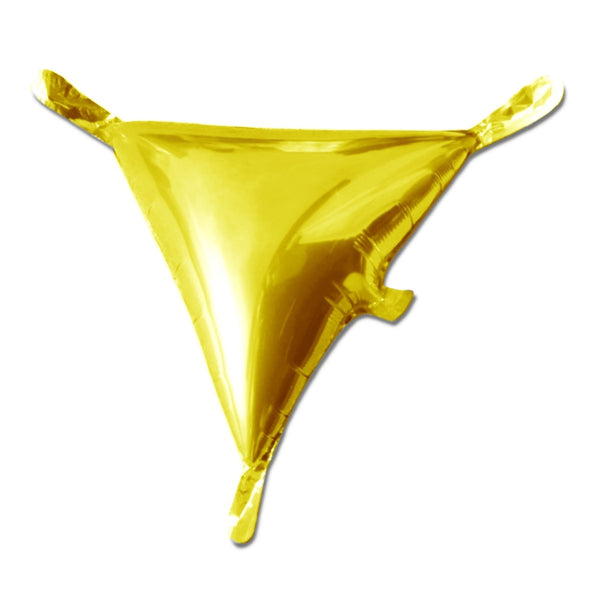 16 inch TRIANGLE VENEERS GOLD - LA Balloons
