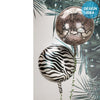 16 inch ZEBRA PRINT ORBZ - LA Balloons