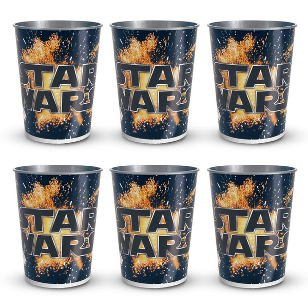 16 oz. STAR WARS CLASSIC PLASTIC STADIUM CUPS (6 PK) - LA Balloons