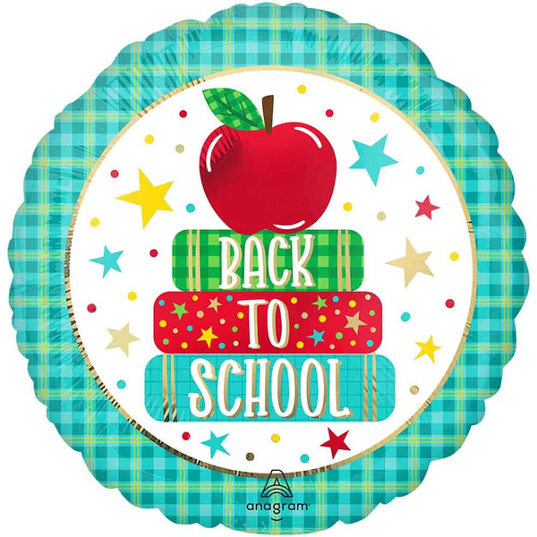 17 inch BACK TO SCHOOL APPLE & BOOKS - LA Balloons