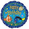 17 inch BIG FISH BIRTHDAY - LA Balloons