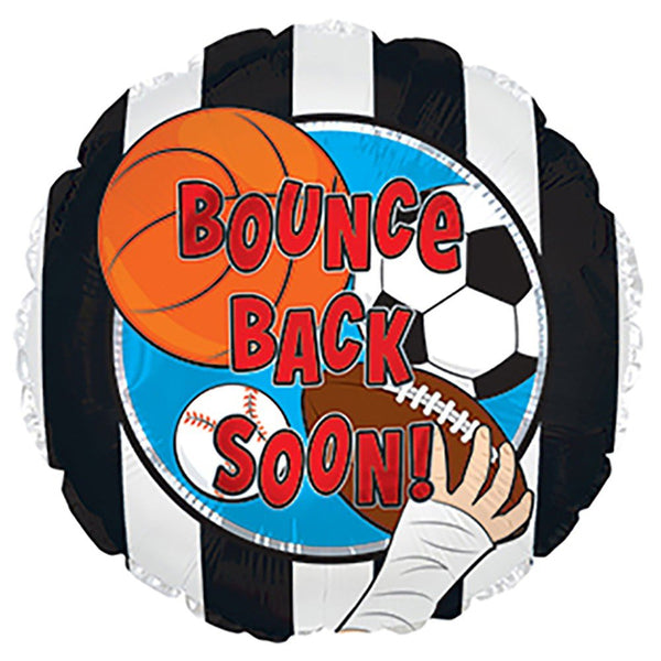 17 inch BOUNCE BACK SOON SPORTS - LA Balloons