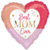 17 inch COLORFUL BEST MOM EVER - LA Balloons