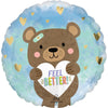 17 inch FEEL BETTER BEAR - LA Balloons