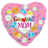 17 inch GET WELL MOM - LA Balloons