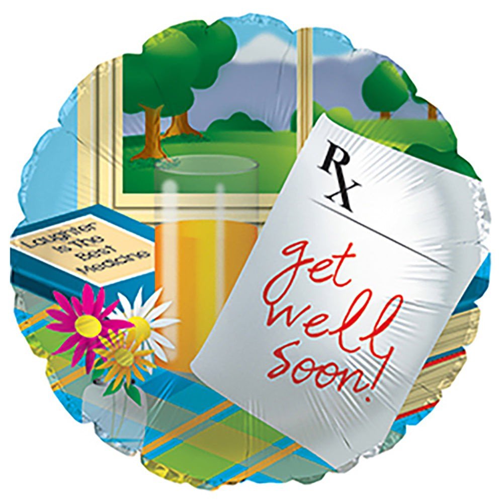 17 inch GET WELL PRESCRIPTION