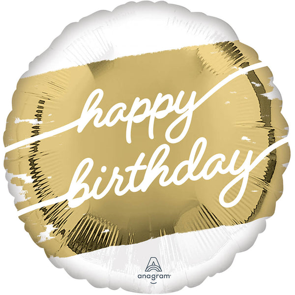 17 inch GOLDEN BIRTHDAY - LA Balloons
