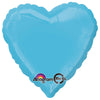 17 inch HEART - CARIBBEAN BLUE - LA Balloons