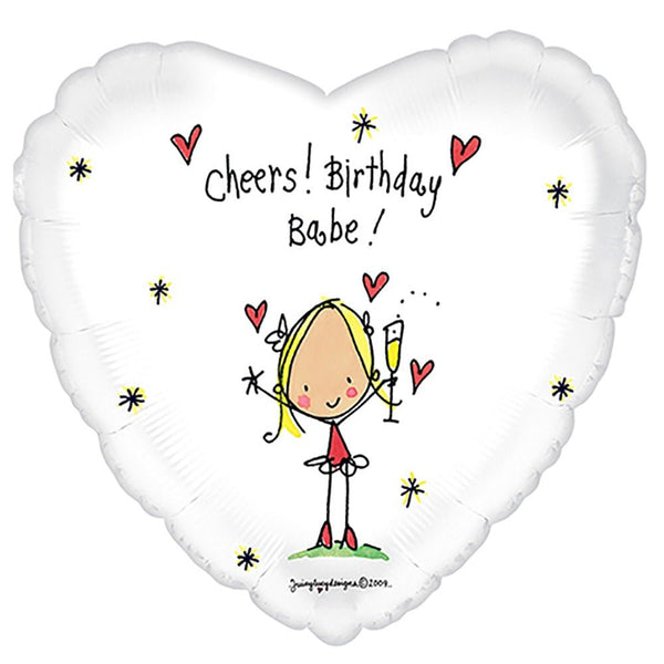 17 inch JUICY LUCY BIRTHDAY BABE - LA Balloons