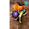 17 inch NEON TRICK OR TREAT - LA Balloons