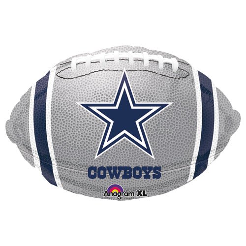 17 inch NFL DALLAS COWBOYS FOOTBALL TEAM COLORS - LA Balloons