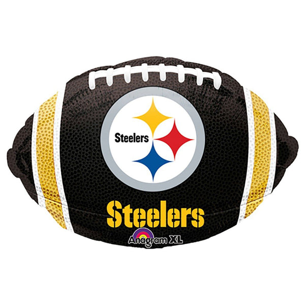 17 inch NFL PITTSBURGH STEELERS FOOTBALL TEAM COLORS - LA Balloons