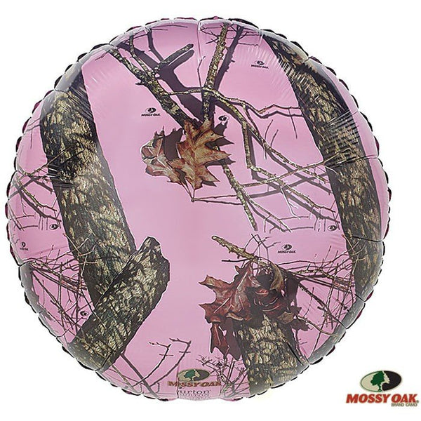 17 inch PINK MOSSY OAK - LA Balloons