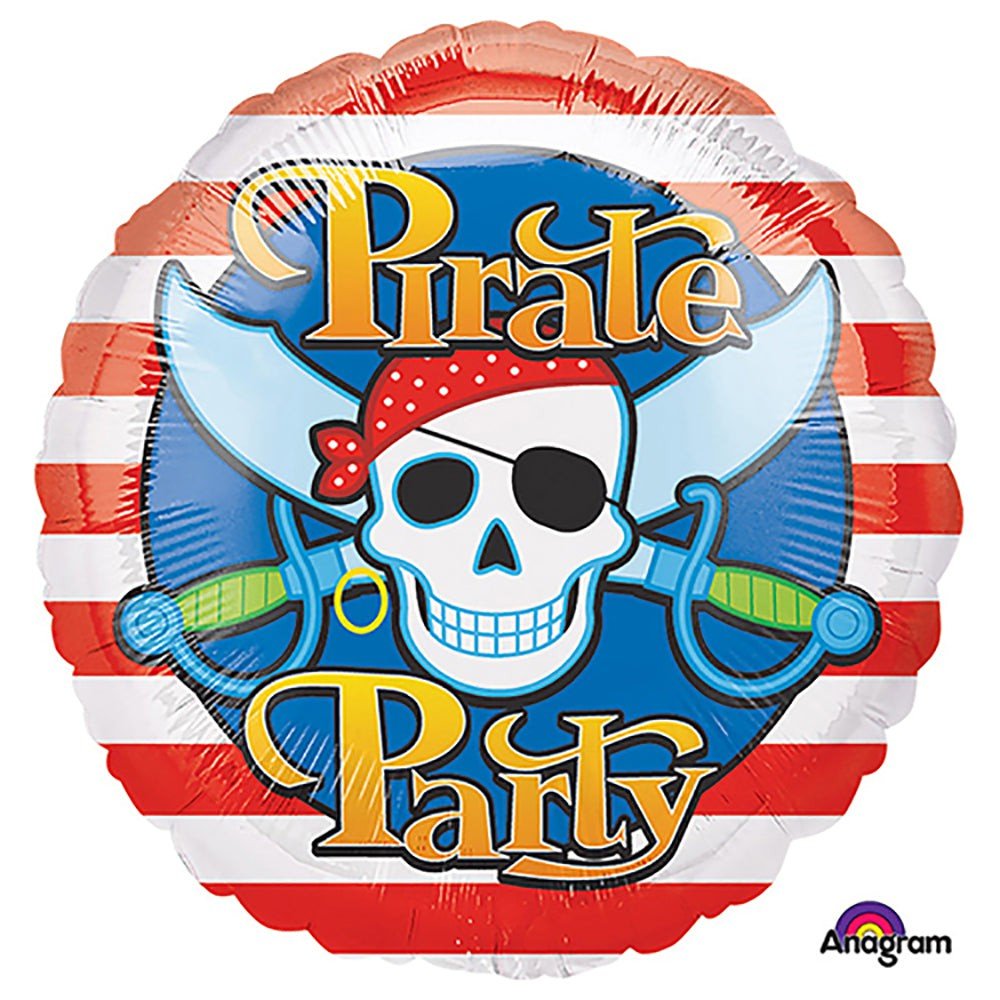 17 inch PIRATE PARTY