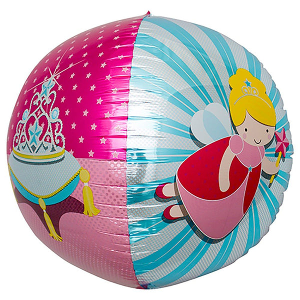 17 inch SPHERE - PRINCESS - LA Balloons
